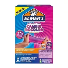 Elmers Kit Mini Slime Cambia De Color 2 Piezas Manualidades