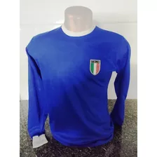 Camisa Antiga Seleção Itália Original De Época - 1977