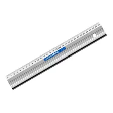 Regla Metálica De Corte Plantec 30 Cm Aluminio Perfil Seguro