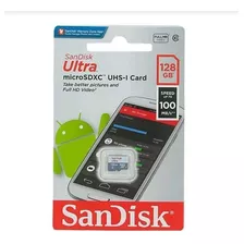 Cartão De Memória Sandisk Sdsqunr-128g-gn6mn Ultra 128gb