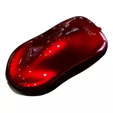 Candy Vermelho 100ml + 1 Litro Tinta Para Pintura Cromo