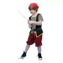 Fantasia Pirata Infantil Masculino Criança