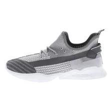 Tenis Para Hombre Deportivo Voit Casual Fashion Mix Gris