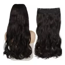 Cabelo Ondulado Aplique Tic Tac Super Orgânica Natural 60cm