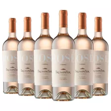 Vino Trumpeter Reserva Rose Malbec Rosado Rutini Wines X 6u