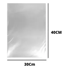 Saco Plástico Transparente 30x40 0,06 Pp 1kg