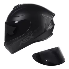 Capacete Axxis Draken Monocolor Preto Fosco + Viseira