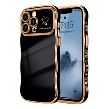 Funda Para iPhone 12 Pro Con Marco De Onda - Negro