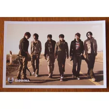 Cartão Postal Shinhwa Kpop