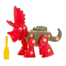 Brinquedo Dinossauro Montar Ferramenta Desmontar Infantil