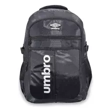 Mochila Umbro® Practica Porta Laptop Hasta 17 Impermeable Color Negro