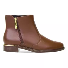 Bota Vizzano Napa Moderna Original Festa Inverno Feminina