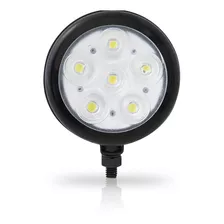 Farol Auxiliar Milha Off-road Universal Redondo 6 Leds 6500k