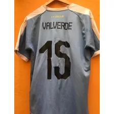 Camiseta Uruguay F Valverde T. M Original Impecable Estado.