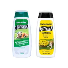 Shampoo Antisséptico Bac. + Condicionador Sarnicida Matacura