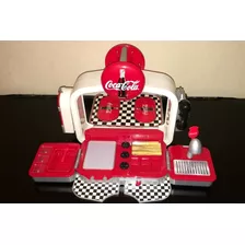 Juego Coca Cola Boppin Diner Set 1998 Vintage Colección