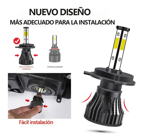 Para Faros Delanteros Led Y Antiniebla Para Chevy Prizm 1998 Foto 8