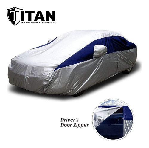 Cubierta De Coche Titan Brilliant Color Poly 210t Para Foto 2