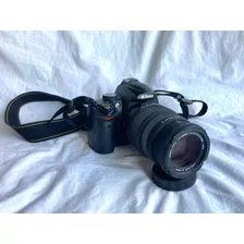 Nikon D5000 Dslr + Dos Lentes Sigma: 18-55 Y 50-200