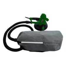 Lijadora Profesional De Pared Nauber Construção Civil Lxm-cs Con Sistema Velcro Verde 60hz 800w 220v