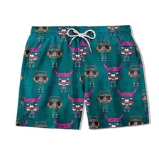 Short Praia Tactel Masculino Gamer Fortnite