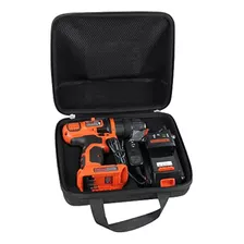 Estuche De Viaje Duro Para Blackdecker Ldx120c 20volt Max Ta