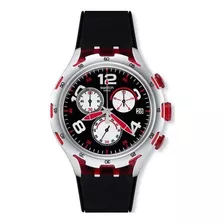 Reloj Swatch Red Wheel Yys4004 Nuevo, Original Hombre