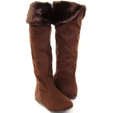 Botas Suede Con Piel Bucaneras Importadas Usa A34