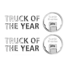 Par Adesivo Resinado Para Scania Truck Of The Year 20469