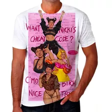 Camisa Camiseta Nicki Minaj Rapper Cantora Envio Rápido 06