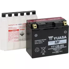 Bateria Yuasa Yt12b-bs Drag Star Yzf R1 Tdm900 Zx10r Yt12bbs