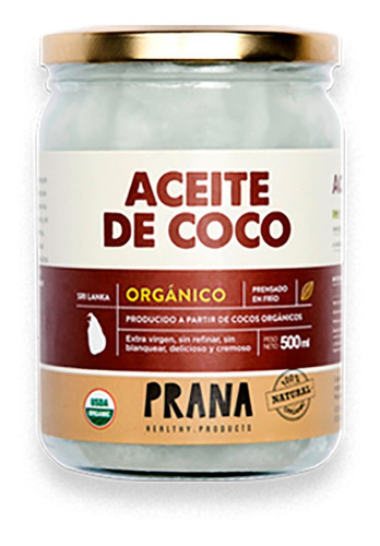Aceite De Coco Prana 500g