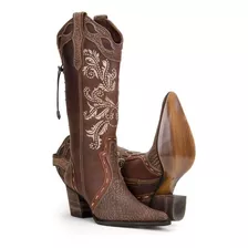 Bota Texana Anaconda Country Feminina Montaria 4country