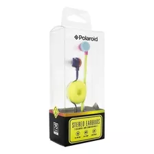 Audífonos In-ear Manos Libre Polaroid Earbuds Verde