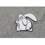 Emblema Gli Rabbit Vw Conejo Auto Adherible
