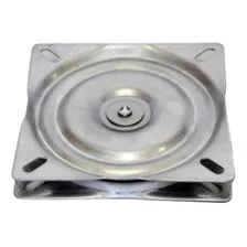 Base Para Banco Esm - Giratória - 17,7cm X 17,7cm - Aço Inox