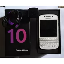 Blackberry Q10 Blanco 9.8 !!!! Caja + Accs Orginales Bb