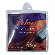 Encordado Velvet Para Violín 4/4 Musicapilar