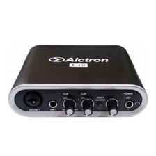 Interface Usb 2 Canais 24bit 48 Khz Pc Mac Alctron U12 P