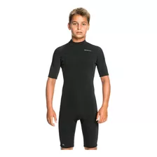 Quiksilver Traje De Neopreno De Manga Corta Con Cremallera .