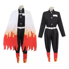 Trajes De Disfraz De Cazador De Demonios Rengoku Kyoujurou