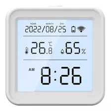 Sensor Temperatura Wifi Lcd Umidade Tuya Alexa E Google Home