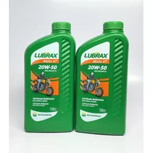 Aceite Para Motor Lubrax Mineral 20w-50 Para Motos Y Cuatriciclos De 1 Unidad