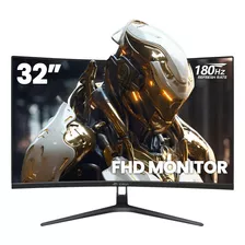 Monitor Curvo Para Juegos De 32 Pulgadas Crua