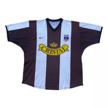 Camiseta Colo Colo Mercosur, Marca Nike, Año 2001, Talla M.