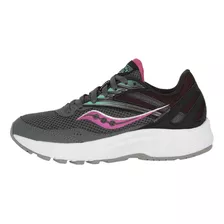 Zapatilla Saucony Cohesion 15 Mujer Shadow/razzle