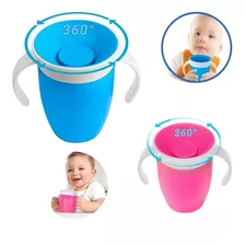 Copo Bebê Sem Bico Antivazamento Silicone Infantil 360°