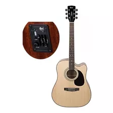 Guitarra Electroacustica Cort Natural Mate Ad880ce Ns