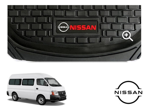 Tapetes 3d Logo Nissan + Cubre Volante Urvan 2002 A 2014 Foto 7