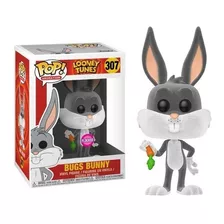 Funko Pop Figura Looney Tunes Bugs Bunny 307 Flocked #1907